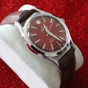 Vintage Roamer Swiss-made, professionally refurbished: 17‑jewel Manual Wind